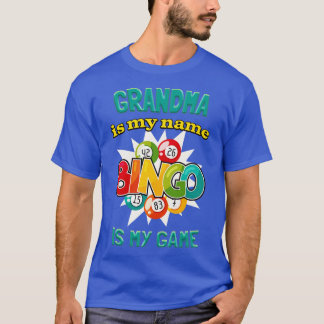 Grandma Lotto Player Funny Bingo T Shirt