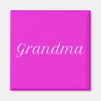 +Grandma Magnet