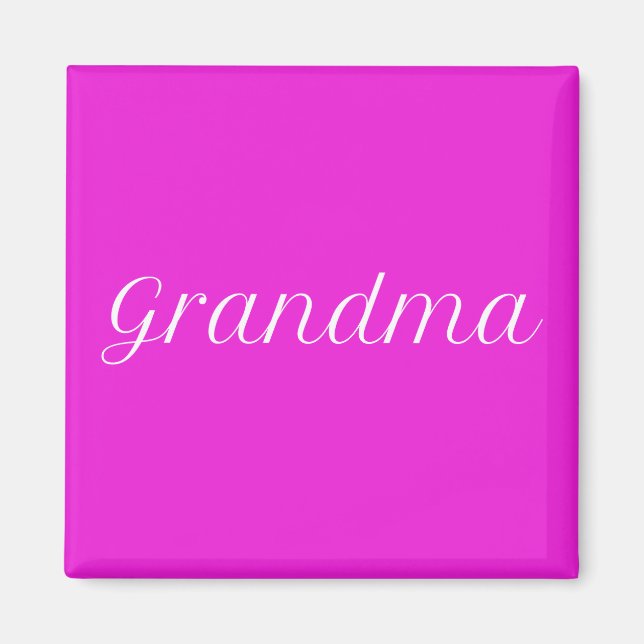 +Grandma Magnet (Framsidan)