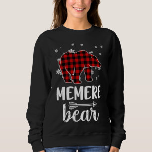 Grandma Memere Bear jul jul Pajama Red Play Buf T Shirt