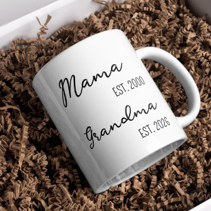 Grandma Mugg, Anpassningsbar Matching Mugg för mor
