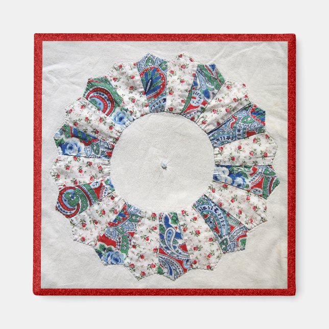 Grandma Nellie's Quilt - Block #1 Magnet (Framsidan)