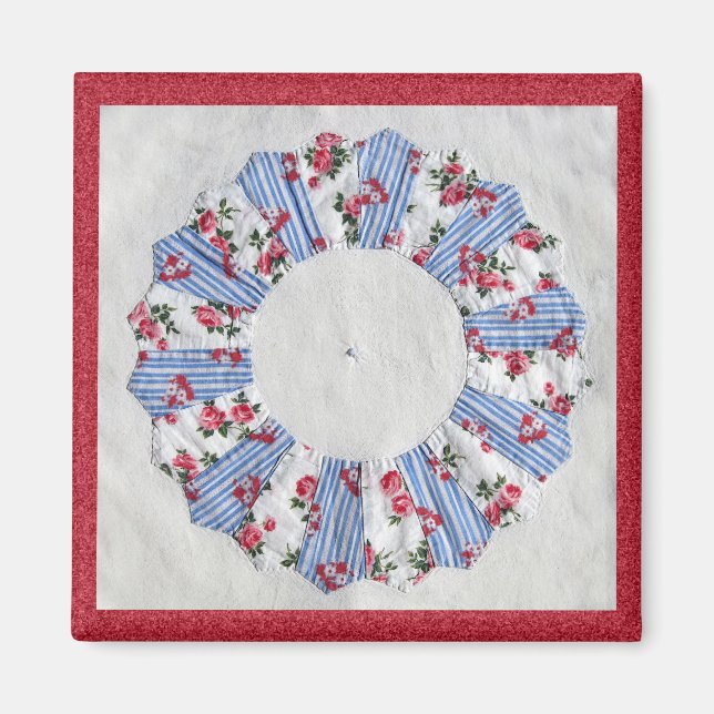 Grandma Nellie's Quilt - Block #3 Magnet (Framsidan)