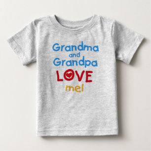 Grandma och Grandpa Kärlek Me T-shirt