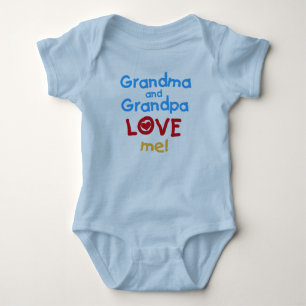 Grandma och Grandpa Kärlek Me T-shirt