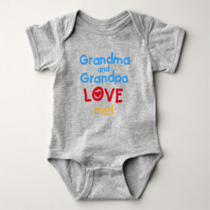 Grandma och Grandpa Kärlek Me T-shirt