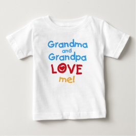 Grandma och Grandpa Kärlek Me Tee