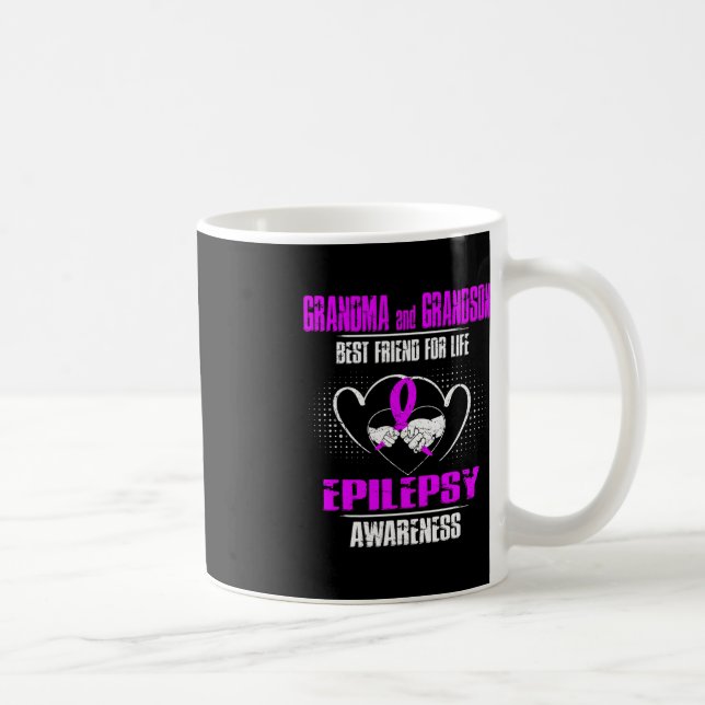 GRANDMA OCH GRANDSON BEST FRIEND OF LIFE EPILEPSY KAFFEMUGG (Höger)