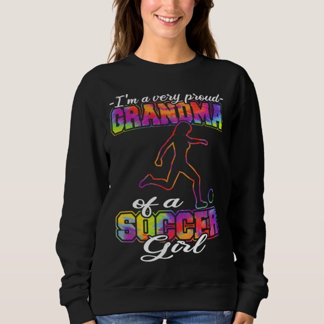 Grandma of a Soccer Girl  Soccer Player Soccer Gra T Shirt (Framsida)