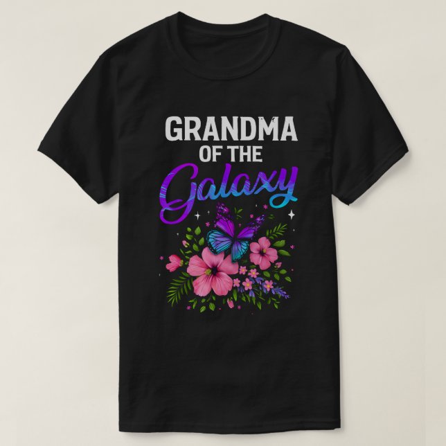 Grandma of the galaxy t shirt (Design framsida)
