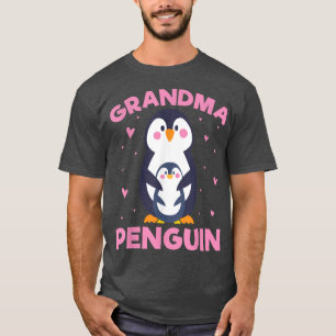 Grandma Penguin, Emperor Sea Bird Kung Penguin Gra T Shirt