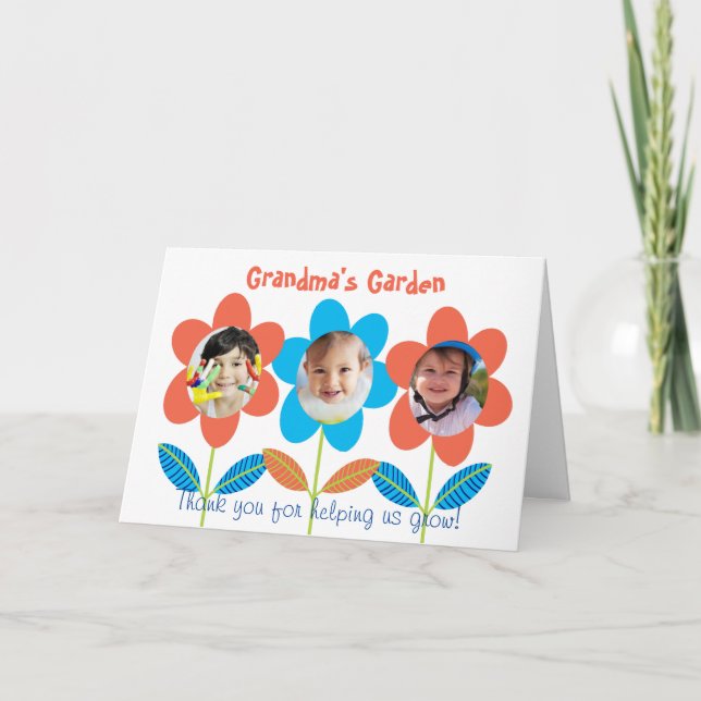 Grandma Personlig Birthday Kort (Framsida)