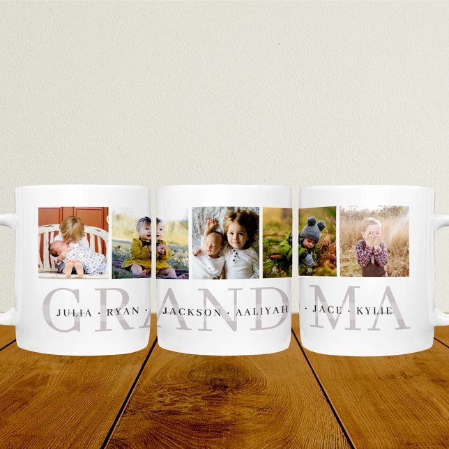 Grandma Personlig Photo Mugg (Skapare uppladdad)