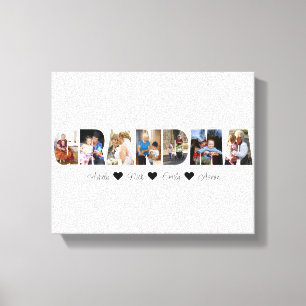 Grandma Photo Collage Canvas 7 Foton