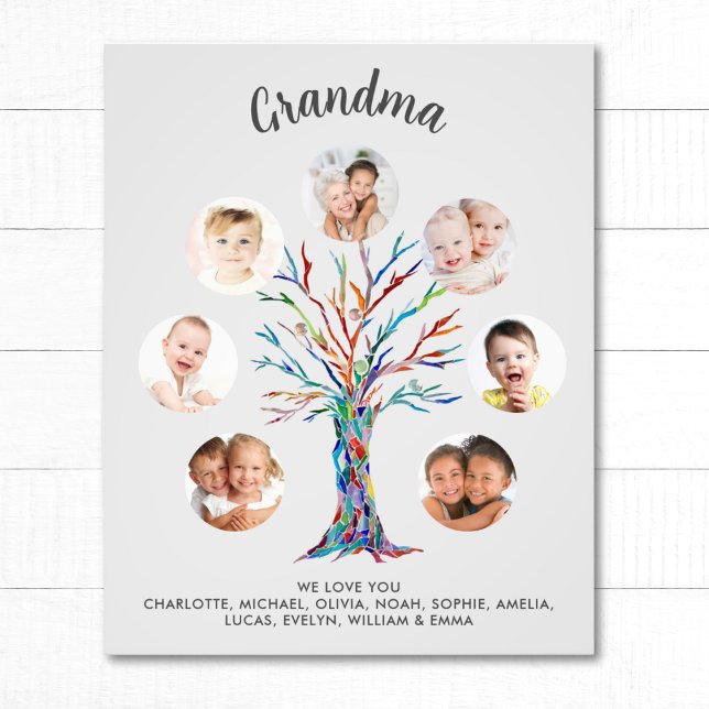 Grandma Photo Collage Poster (Skapare uppladdad)