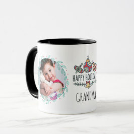 GRANDMA PHOTO MUGG - julgåvor Barnbarn Bilder