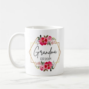 Grandma Promoted New Grandma Gifts First Time 2024 Kaffemugg