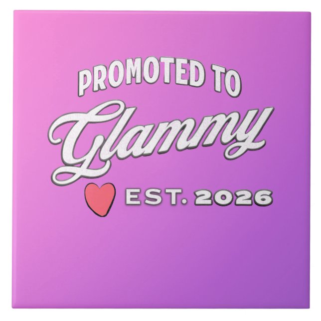 Grandma Promotion For New Baby In 2026 Kakelplatta (Framsidan)