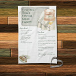Grandma Recipes | Personlig av atmjöl av kakor Kökshandduk<br><div class="desc">Ta en sats mormors favoritkakor med hennes recept som är tryckt på den här vackra personligen keepsakheirloom tehandduk. Ha alltid hennes favoritrecept på hand för att baka en sats farmor eller Mamma kakor till familj, vänner eller gåvor. Du kan redigera designen för recept från vilken familjemedlem som helst, klicka bara...</div>