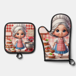 Grandma Red Gingham Play