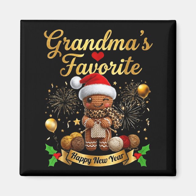Grandma’s Favorite Gingerbread Crochet Doll For Cr Magnet (Framsidan)