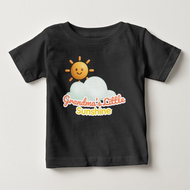 Grandma’s Little Sunshine T Shirt (Framsida)