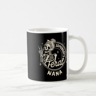 Grandma Sarcasm Mimi Gigi Skeleton Någon Fera Kaffemugg