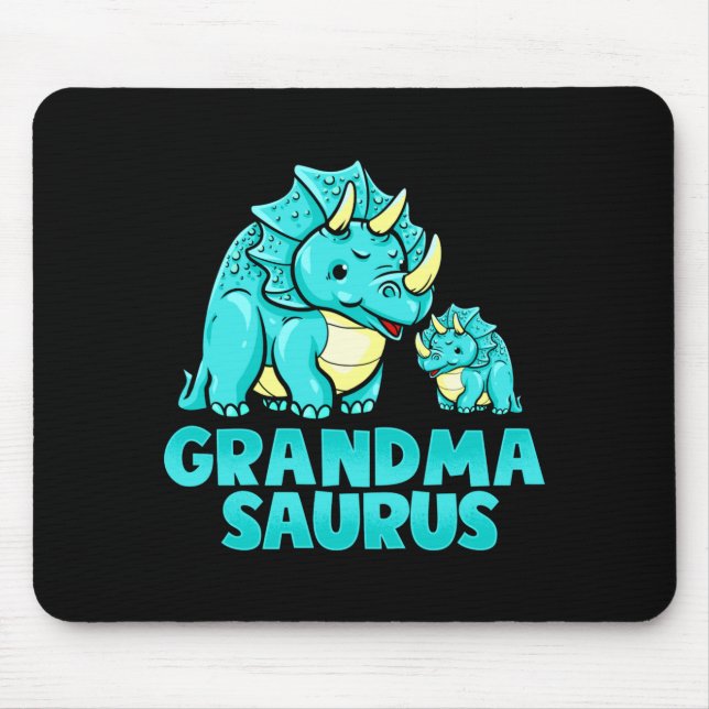 Grandma Saurus Funny Grandmasaurus Dinosaur  Musmatta (Framsidan)