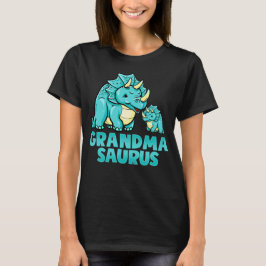 Grandma Saurus Funny Grandmasaurus Dinosaur T Shirt