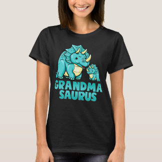 Grandma Saurus Funny Grandmasaurus Dinosaur T Shirt