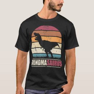Grandma Saurus T re Dinosaur Family Grandmasaurus Shirt