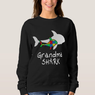 Grandma Shark Puzzle Biet Coola Autism Awareness G T Shirt