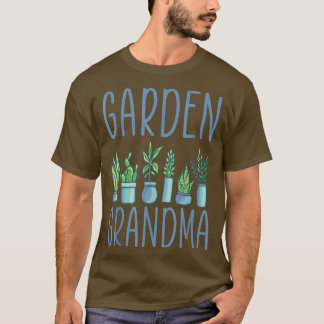 Grandma Shirt Blomsterträdgård Grandma T-Sh T Shirt