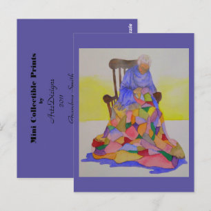 Grandma Smith - Mini Collecsible Prints Vykort