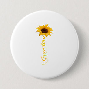 Grandma Solros T-Shirt GRANDMA - SUNFLOWER Knapp