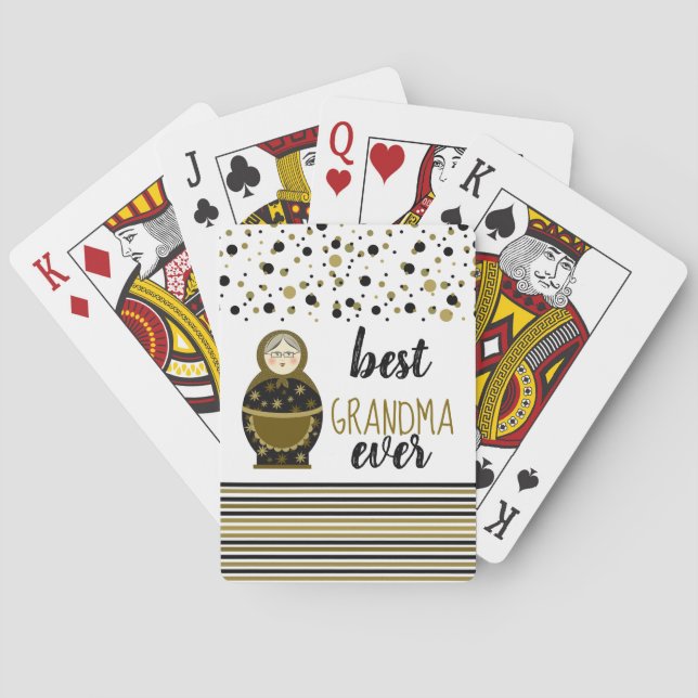 Grandma Spelkort (Baksidan)