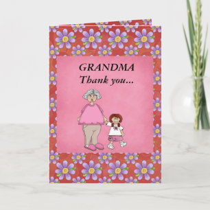 Grandma - Tack-kort Tack Kort