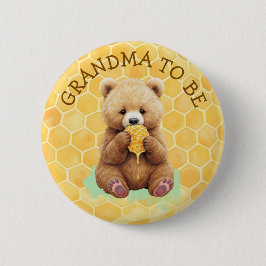 Grandma to Be | Bear themed Boy's Baby Shower Knapp