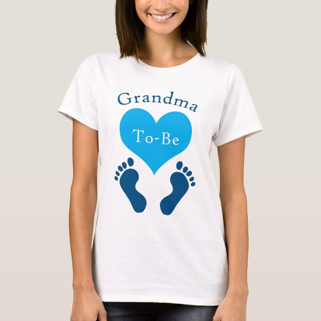 Grandma to be t-shirt (Framsida)