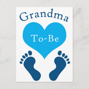 Grandma to be vykort