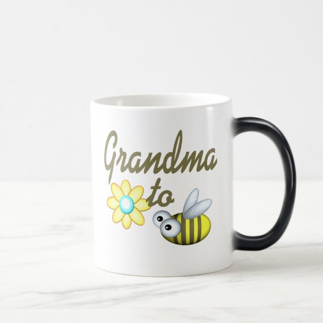 Grandma to Bee Magisk Mugg (Höger)