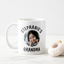 Grandma Trendig Personlig Granddotter Photo