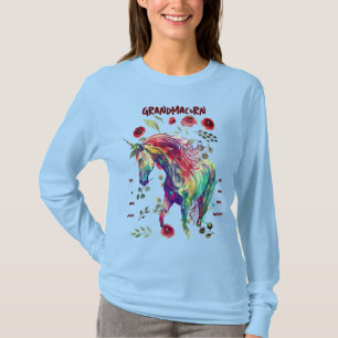 Grandma Unicorn T Shirt