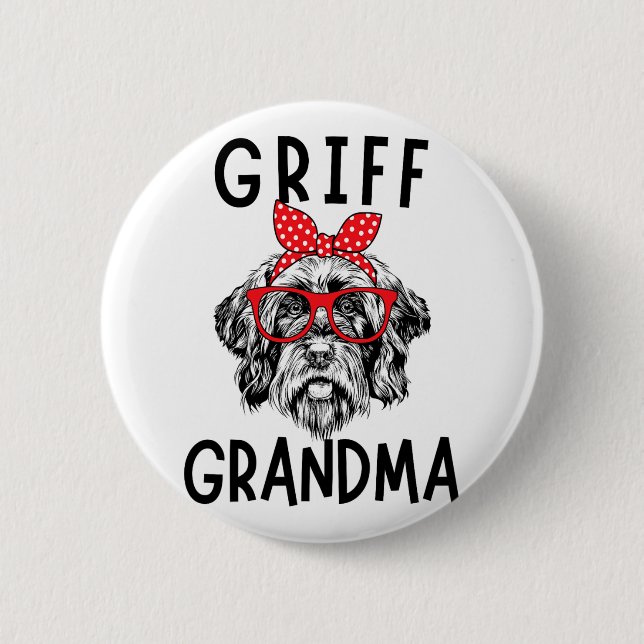 Grandma Wirehsted Pointing Griffon Nana Mor Knapp (Framsida)