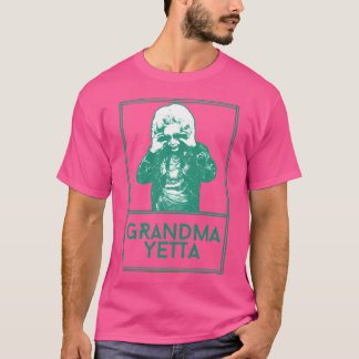 Grandma Yettaretro Fläkt Artwork T Shirt