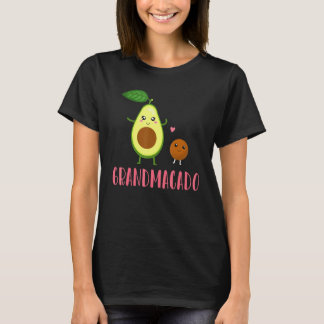 Grandmacado Mormor Avokado Vegansk Graviditet Anno T Shirt
