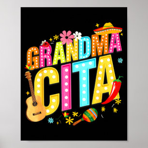 Grandmacita familj cinco de mayo matchande mexikan poster