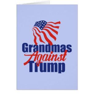 Grandmas Against Trump Card Hälsningskort