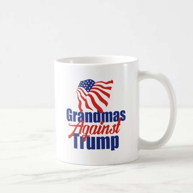Grandmas Against Trump Kaffemugg (Höger)
