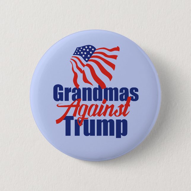 Grandmas Against Trump Knapp (Framsida)
